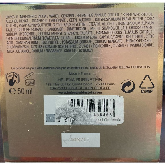 NWOT Helena Rubinstein Prodigy Cellglow the Deep Renewing Concentrate 50ml - Picture 5 of 9